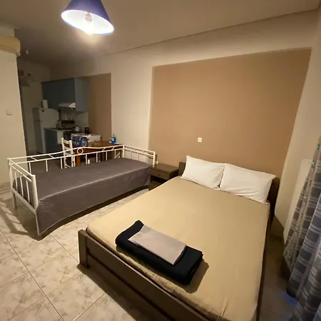 στούντιο στην παραλία της καλαμάτας Сasa de vacaciones *